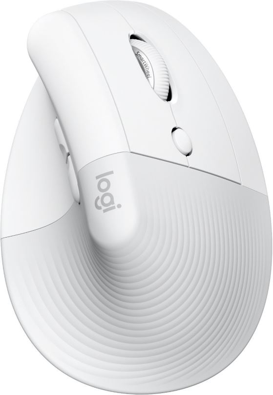 Myš Logitech Lift Vertical Ergonomic Mouse for Mac Off-white