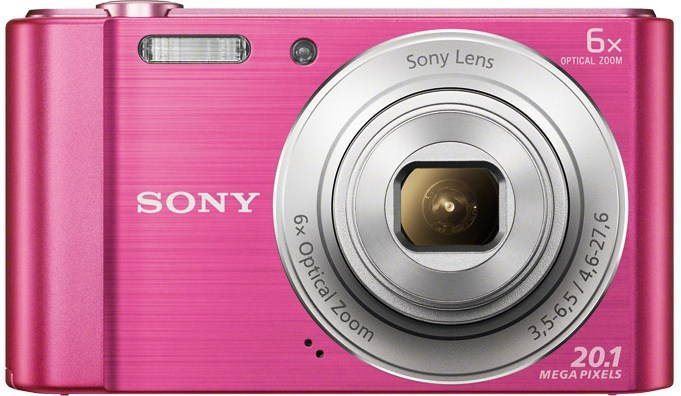 Digitální fotoaparát Sony CyberShot DSC-W810 růžový