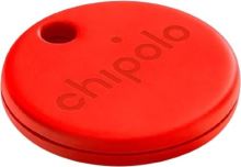 Bluetooth lokalizační čip CHIPOLO ONE – smart lokátor na klíče, červený
