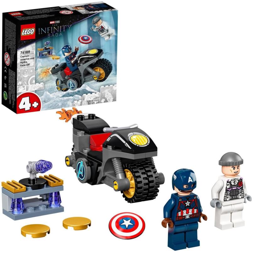 LEGO stavebnice LEGO® Marvel Avengers 76189 Captain America vs. Hydra