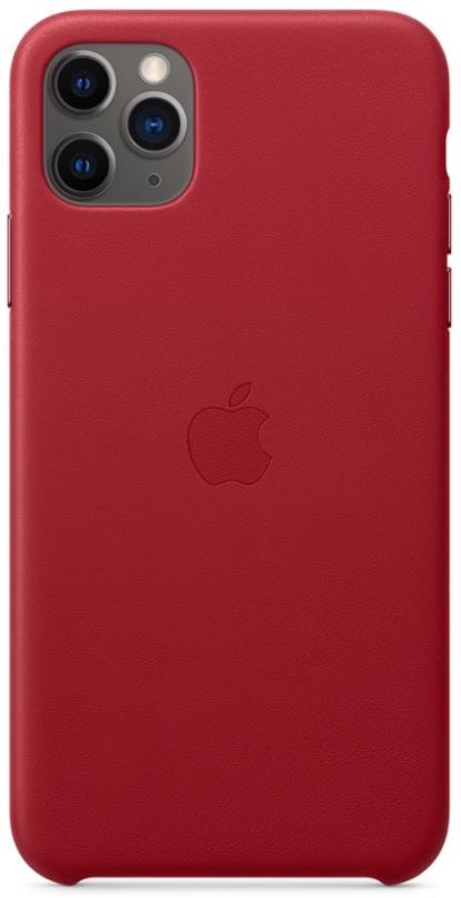 Kryt na mobil Apple iPhone 11 Pro Max Kožený kryt (PRODUCT) RED