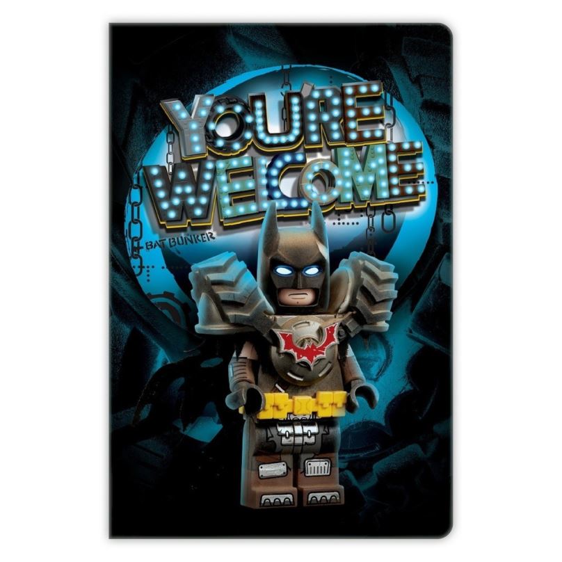 Zápisník LEGO Movie 2 Batman - zápisník