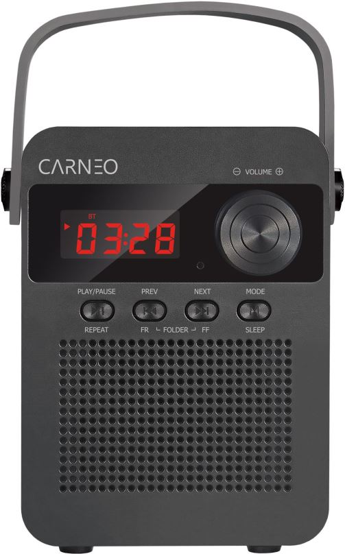 Rádio CARNEO F90 black/wood