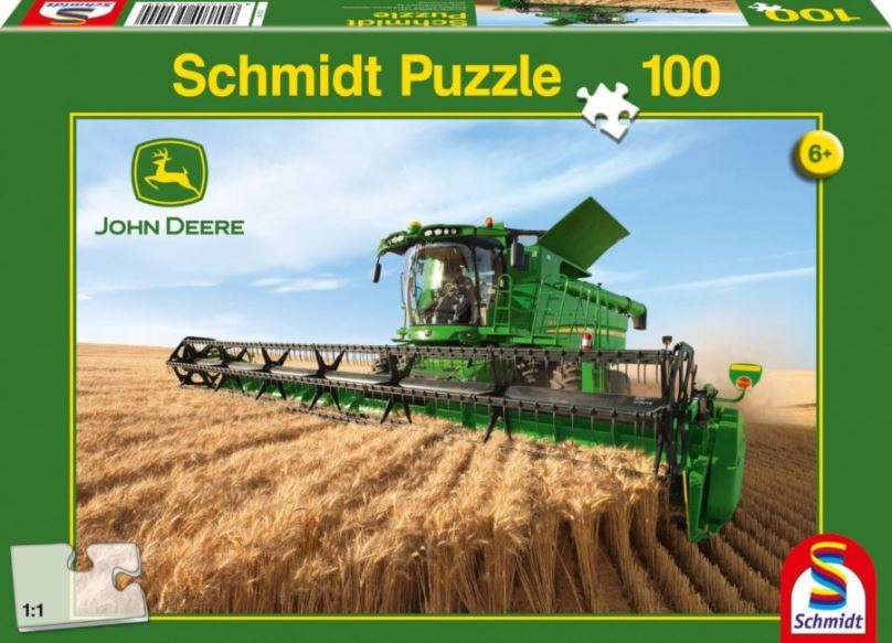 Puzzle Schmidt Puzzle Kombajn John Deere S690 100 dílků