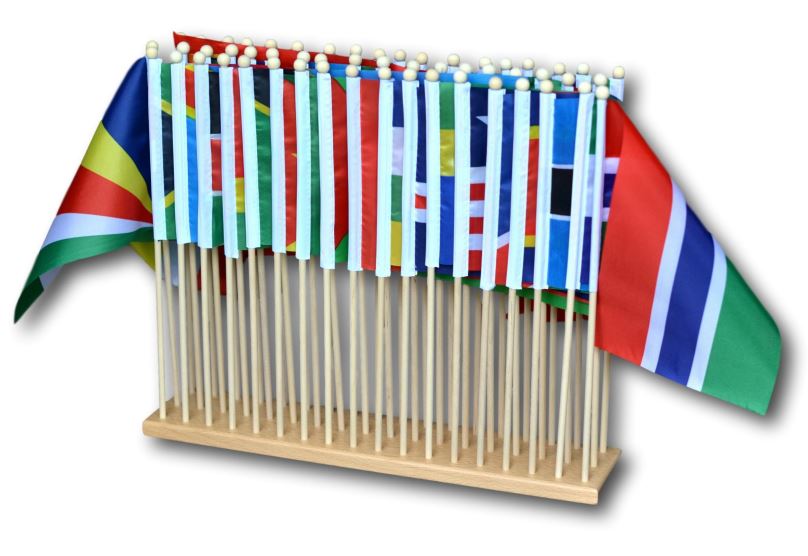 Moyo Montessori Vlajky Afriky
