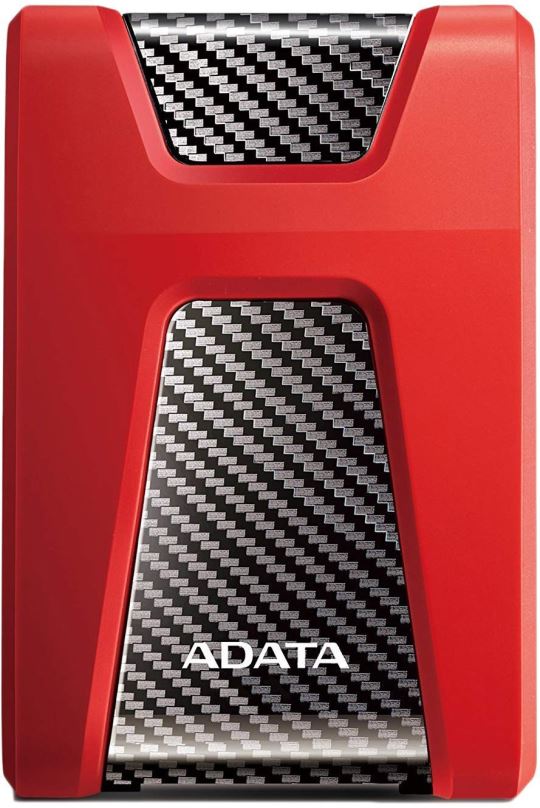 Externí disk ADATA HD650 HDD červený