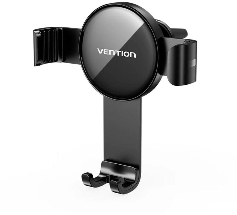 Držák na mobilní telefon Vention Auto-Clamping Car Phone Mount With Duckbill Clip Black Disc Fashion Type
