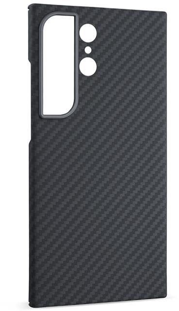 Kryt na mobil Spello Carbon+ kryt Samsung Galaxy S24 Ultra 5G - černý