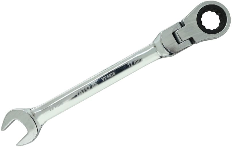 Očkoplochý klíč Yato Klíč očkoplochý ráčnový 12 mm s kloubem