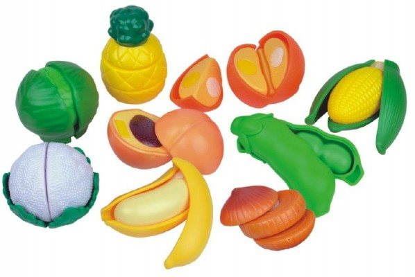 Tematická sada hraček Krájecí ovoce a zelenina