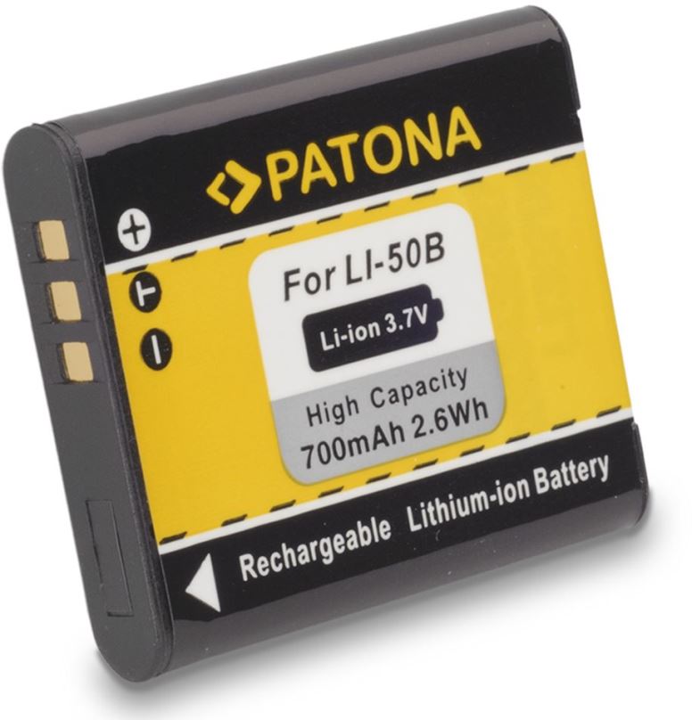 Baterie pro fotoaparát PATONA pro Olympus Li-50B 700mAh Li-Ion