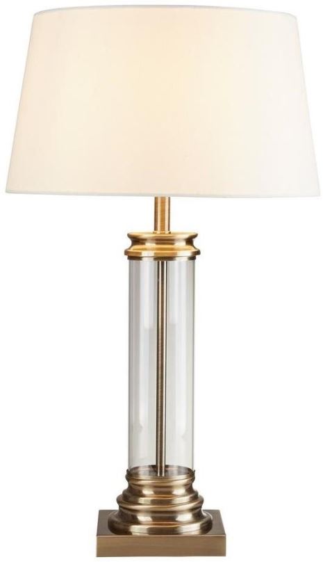 Stolní lampa Searchlight - Stolní lampa PEDESTAL 1xE27/60W/230V