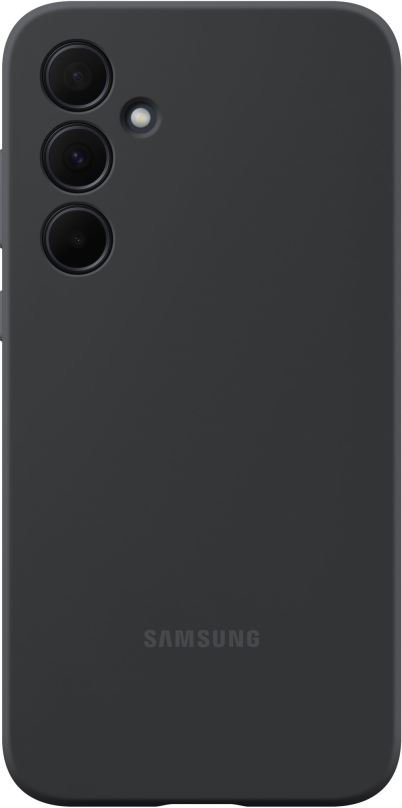 Kryt na mobil Samsung Galaxy A35 Silikonový zadní kryt Black