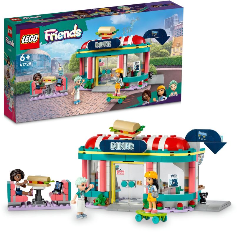 LEGO stavebnice LEGO® Friends 41728 Bistro v centru městečka Heartlake