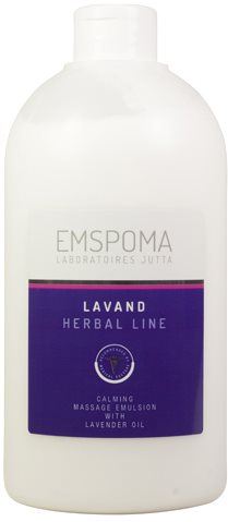 Emulze Emspoma Herbal Lavand masážní emulze 1 l