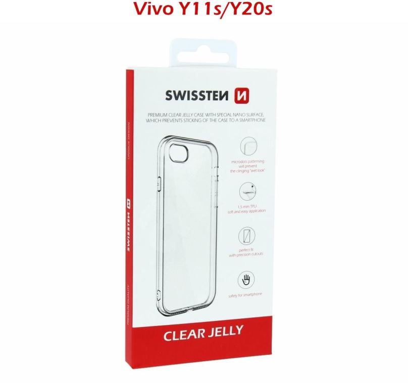 Kryt na mobil Swissten Clear Jelly pro Vivo Y11s/Y20s