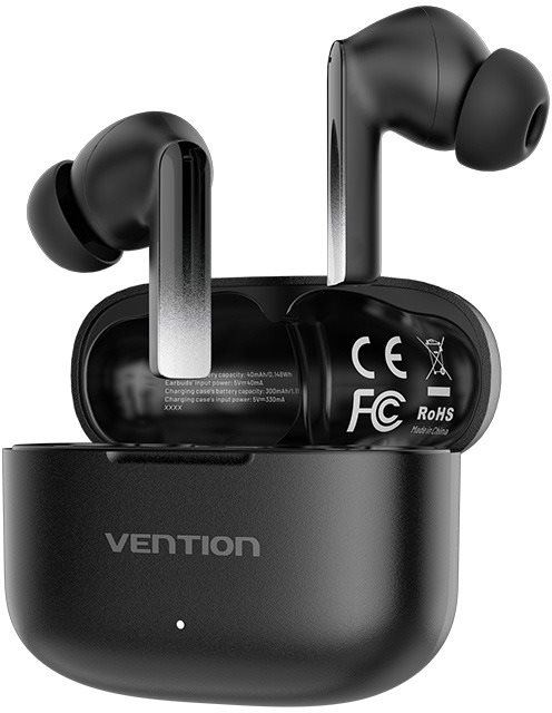 Bezdrátová sluchátka Vention Elf Earbuds E04 Black