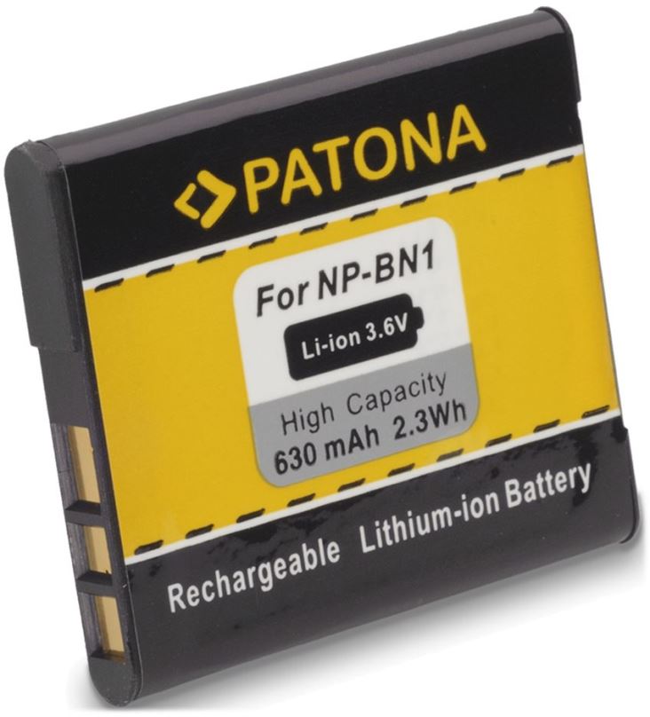 Baterie pro fotoaparát PATONA pro Sony NP-BN1 630mAh Li-Ion