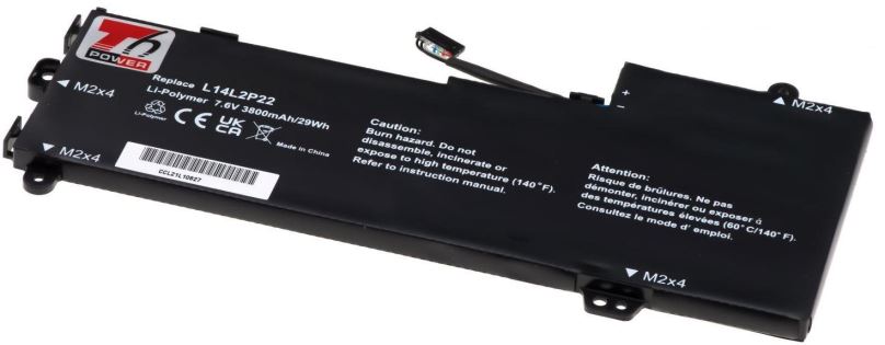 Baterie do notebooku T6 Power pro Lenovo E31-70, E31-80, IdeaPad 510S-13IKB serie, 3800mAh, 29Wh, 2cell, Li-pol