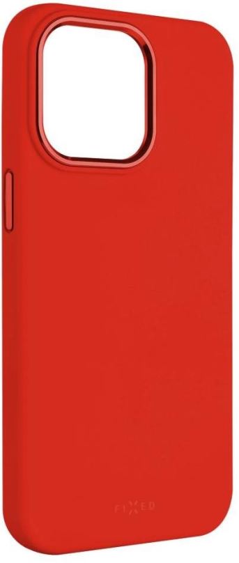Kryt na mobil FIXED MagFlow s podporou MagSafe pro Apple iPhone 15 Pro červený