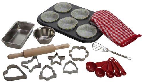 Nádobí do dětské kuchyňky Set dětských nástrojů pro pečení