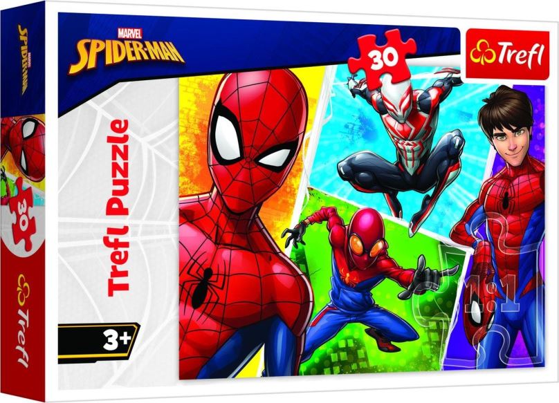 Puzzle Trefl Puzzle Spiderman a Miguel 30 dílků