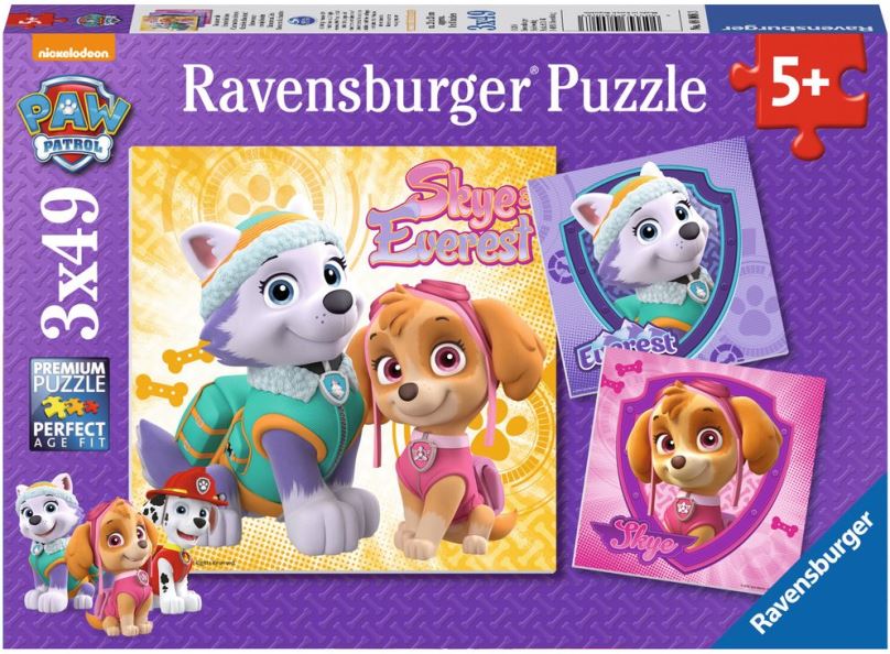 Puzzle Ravensburger 80083 Tlapková Patrola
