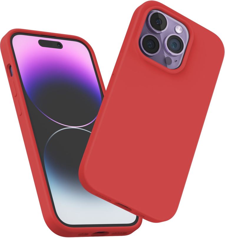 Kryt na mobil ChoeTech Magnetic phone case for iPhone 14 Pro Max red
