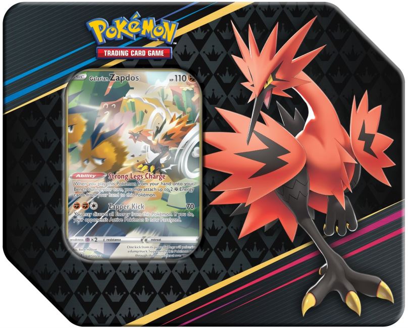 Pokémon karty Pokémon TCG: SWSH12.5 Crown Zenith - Premium Art Tin - Zapdos