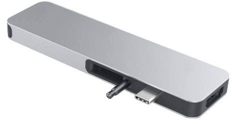 USB Hub HyperDrive SOLO USB-C Hub pro MacBook + ostatní USB-C zařízení - Stříbrný