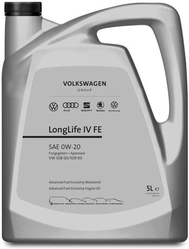 Motorový olej VW 0W20 Longlife IV 5L