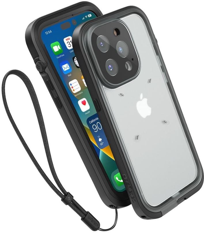 Kryt na mobil Catalyst Total Protection Case Black iPhone 14 Pro