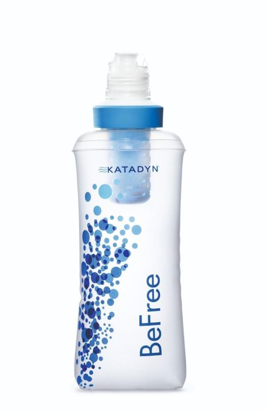 Cestovní filtr na vodu Katadyn BeFree 0,6 l modrá