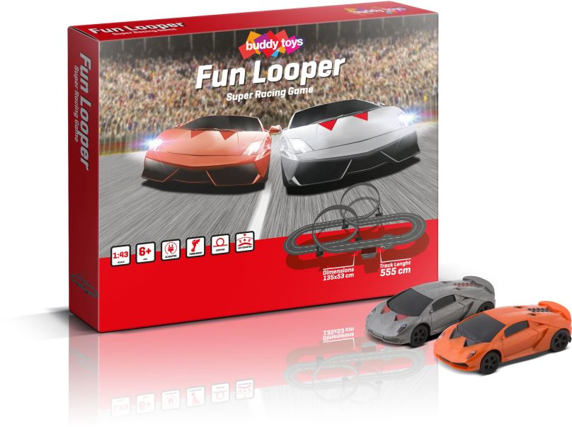 Autodráha Buddy Toys Autodráha Fun Looper