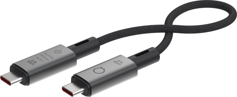 Datový kabel LINQ USB4 PRO Cable 0.3m - Space Grey