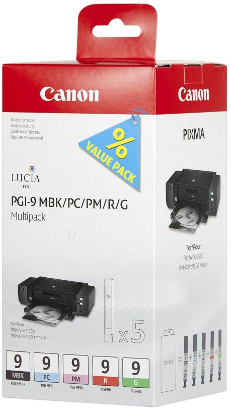 Cartridge Canon PGI-9 MBK/PC/PM/R/G MultiPack