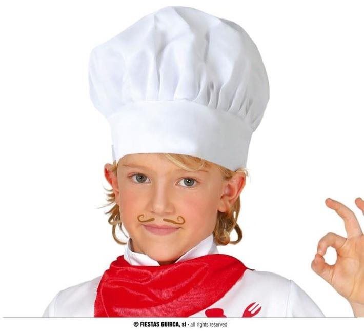 Doplněk ke kostýmu Čepice kuchař - kuchařka dětská - unisex