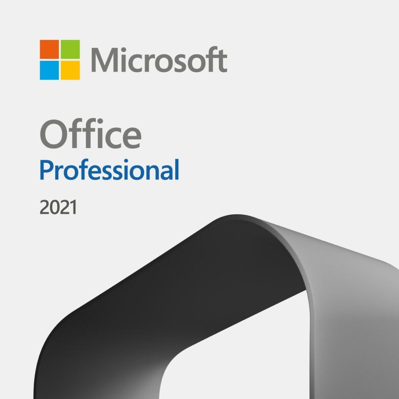 Kancelářský software Microsoft Office 2021 Professional, elektronická licence, nová licence