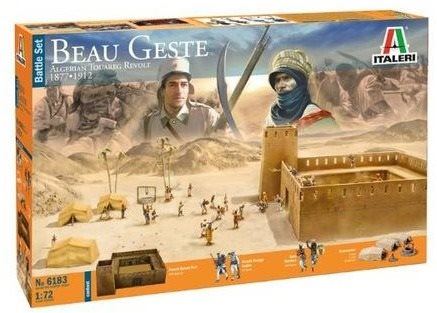 Plastikový model Model Kit diorama 6183 - Beau Geste - Algerian Tuareg Revolt
