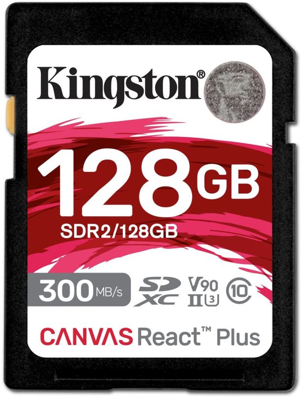 Paměťová karta Kingston SDXC Canvas React Plus