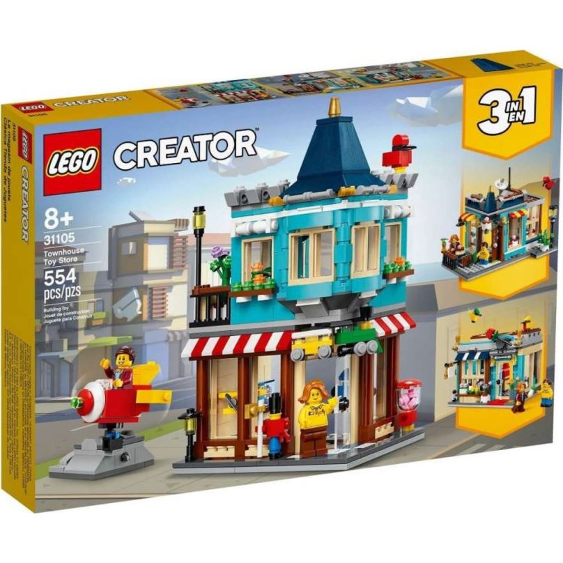 LEGO stavebnice LEGO Creator 31105 Hračkářství v centru města