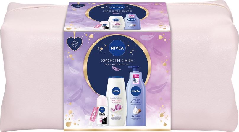 Dárková kosmetická sada NIVEA Smooth Care Bag Set 755 ml