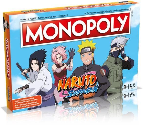 Desková hra Monopoly Naruto CZ/SK