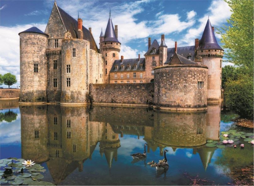 Puzzle Trefl Puzzle Zámek Sully-sur-Loire, Francie 3000 dílků