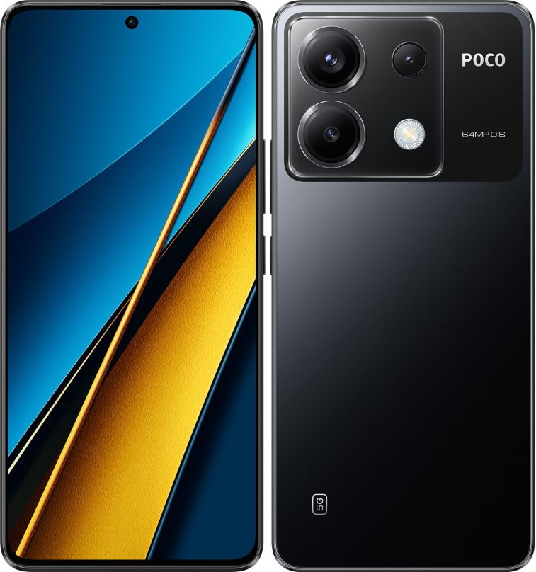 Mobilní telefon POCO X6 5G 12GB/256GB černá