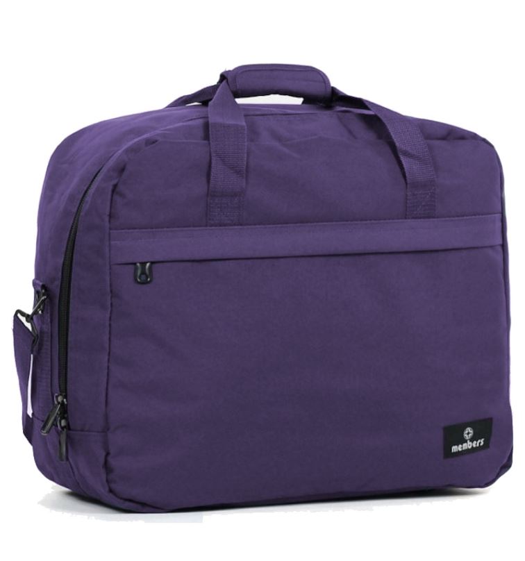 Cestovní taška MEMBER'S SB-0036 - fialová