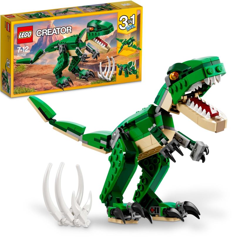 LEGO stavebnice LEGO® Creator 3 v 1 31058 Úžasný dinosaurus