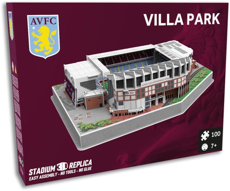 3D puzzle STADIUM 3D REPLICA 3D puzzle Stadion Villa Park - FC Aston Villa 100 dílků