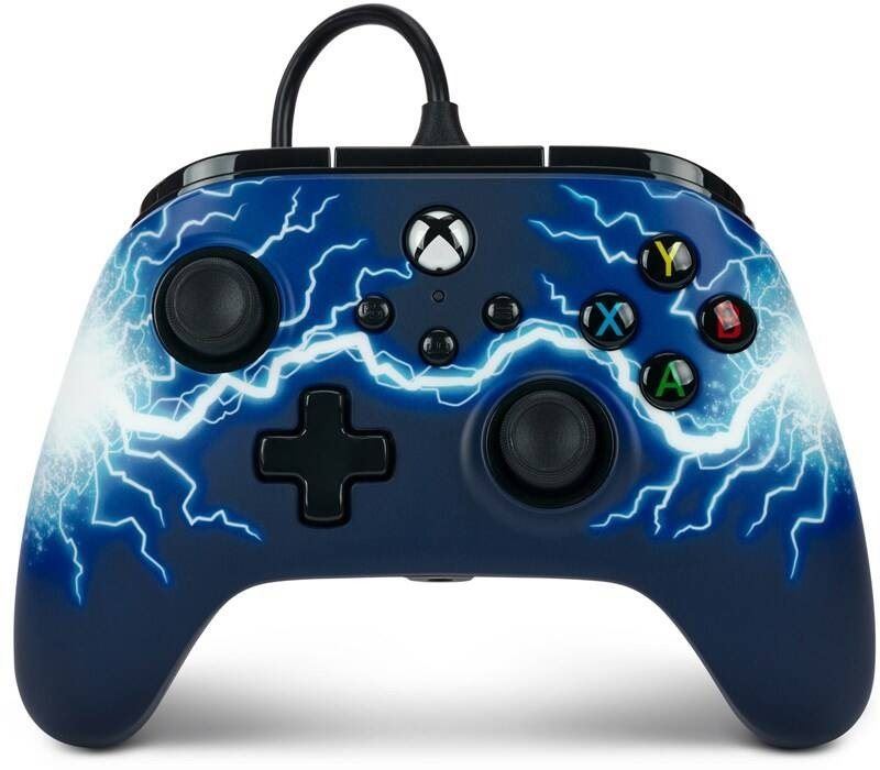 Gamepad PowerA Advantage Wired Controller - Xbox Series X|S - Arc Lightning