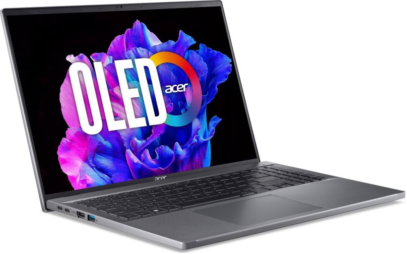 Notebook Acer Swift Go 16 Steel Gray celokovový